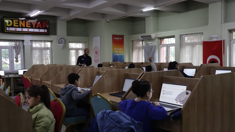 DENEYAP TEKNOLOJİ ATÖLYELERİNDE SINAV HEYECANI BAŞLADI