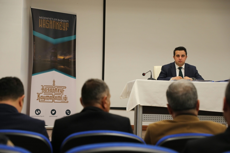 Kaymakam BÖYÜK Başkanlığında Toplantı