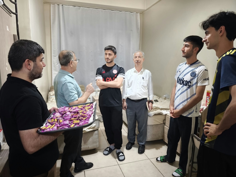 ÖĞRENCİLERE “HOŞ GELDİNİZ” ZİYARETİ