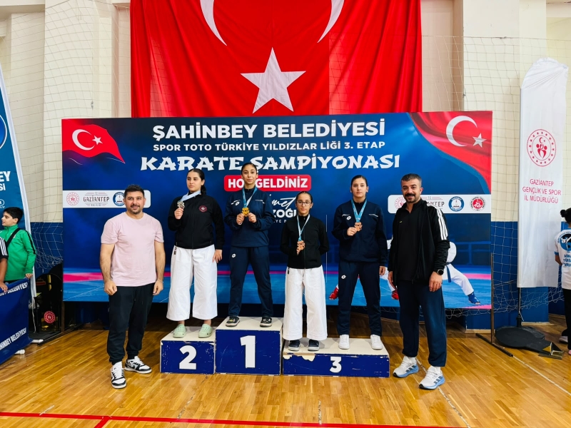 GAZİANTEP’TE BATMAN RÜZGÂRI ESTİ! 4 SPORCUYLA 3 DERECE