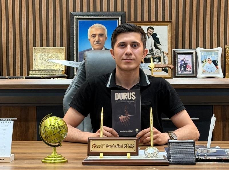 İBRAHİM HALİL GÜNEŞ’TEN İLK ROMAN: “DURUŞ”