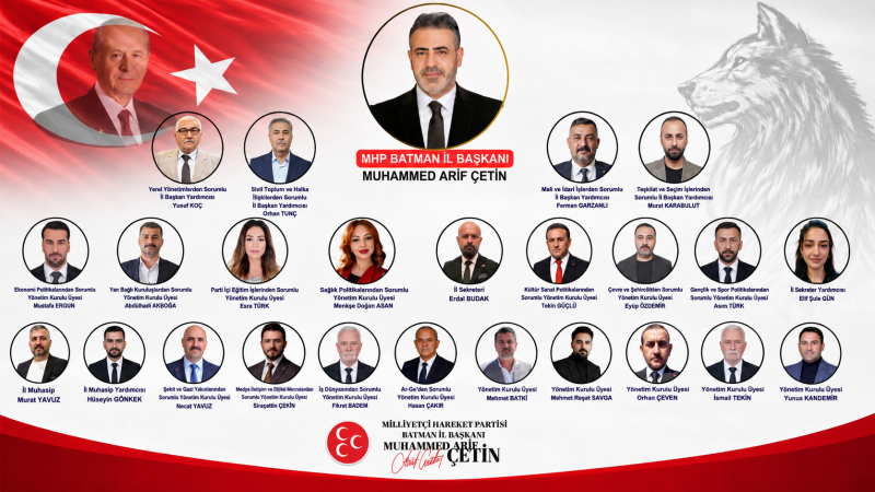 MHP Batman’da A Takımı Açıklandı