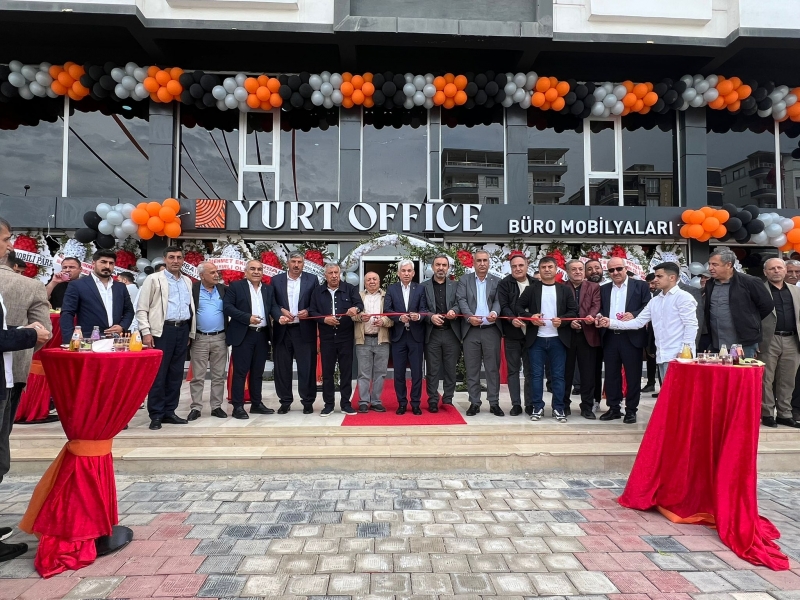 YURT OFFİCE BÜRO MOBİLYALARI HİZMETE AÇILDI