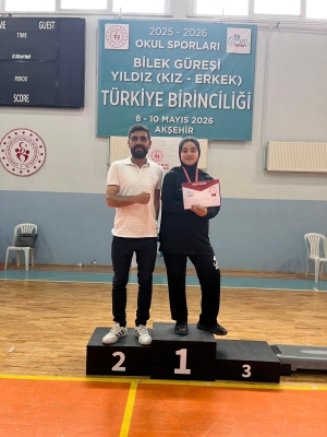 BERFİN AĞAR TÜRKİYE ŞAMPİYONU OLDU
