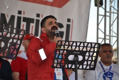 1 Mayıs Coşkuyla kutlandı
