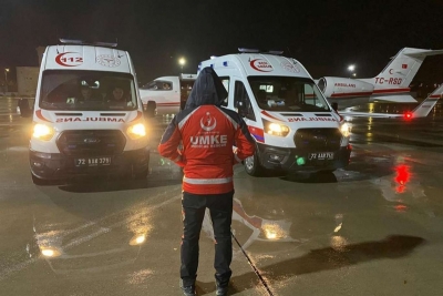 10 AYLIK BEBEK İÇİN AMBULANS UÇAK