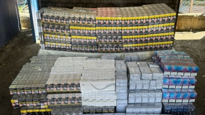 10 Bin 560 paket kaçak sigara ele geçirildi