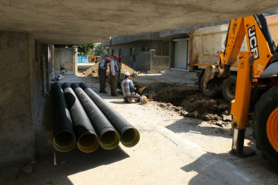 15 BİN 317 METRE BORU HATTI YENİLENDİ