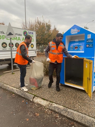 167 Ton atık geri dönüşüme kazandırıldı