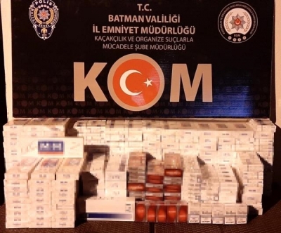 2 bin 300 paket kaçak sigara ele geçirildi