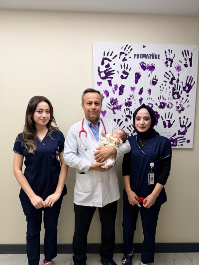 24 Haftalık Doğan Bebek Hayata Tutundu