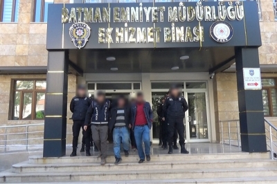 25 şahıs operasyonla yakalandı
