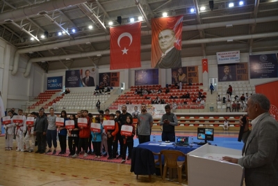 300 TAEKWONDO’CUYU AĞIRLADIK 