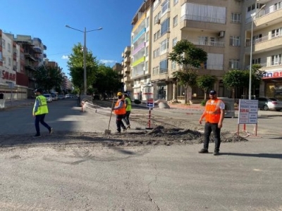 5 mahallede altyapı yenileme çalışması başladı