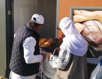 8 AYDA 6 MİLYON ADEDİN ÜZERİNDE EKMEK DAĞITILDI
