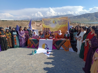 8 Mart’ın Ateşi Hasankeyf’ten Yükseldi