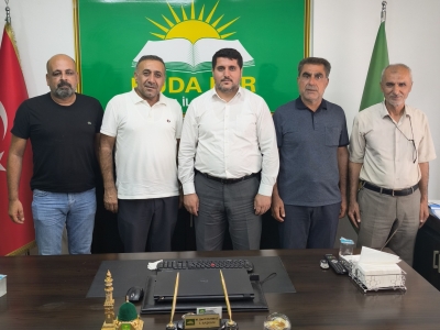 Antalya Batmanlılar Derneğinden HÜDA PAR’a ziyaret