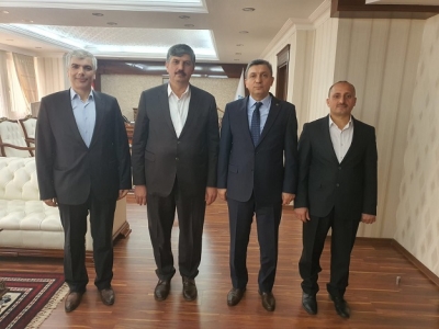 Başkan Çiftçi, Vali Hulusi Şahin’i Ziyaret Etti