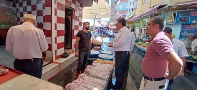 Başkan Çiftçi’den Alo Tevşo Esnafına Ziyaret