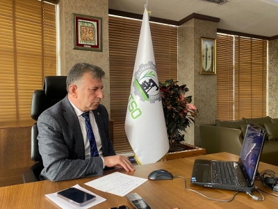 BAŞKAN DEMİR, ONLİNE İSTİŞARE TOPLANTISINA KATILDI