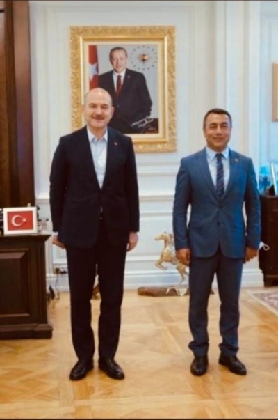 Başkan Eren, Bakan Soylu ile görüştü