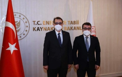 BAŞKAN GÜR, BAKAN DÖNMEZ İLE GÖRÜŞTÜ
