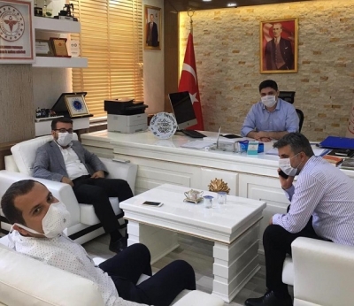 BAŞKAN GÜR’DEN, PAMUKÇU’YA ZİYARET