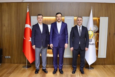 Başkan Şansi’den İstanbul İl Başkanı Abdullah Özdemir’e Ziyaret