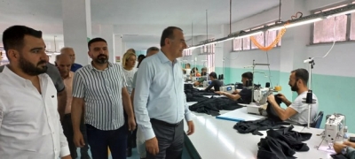 Başkan Yaşar Tekstilcileri dinledi