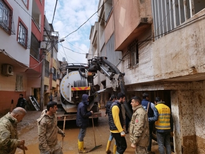 Baski Müdürlüğü Sel'in Yaralarını da Sarıyor