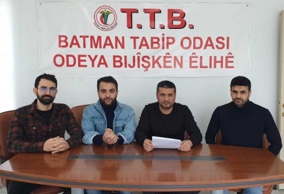 BATMAN TABİPLER ODASINDAN AÇIKLAMA