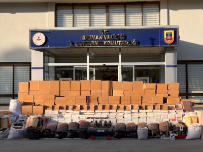 Batman’da 524 Kilo Kaçak Tütün Yakalandı