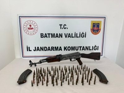 Batman’da Silah ve Mühimmat Operasyonu