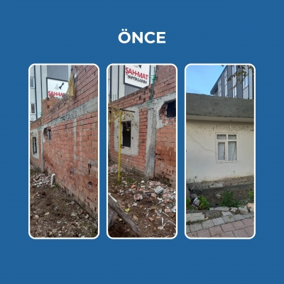 Belediye 78 binayı yeniledi