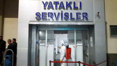 BELEDİYEDE HEDEF TÜM İL’İ DEZENFEKTE ETMEK