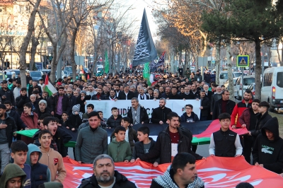 Binlerce kişi Kudüs için buluştu