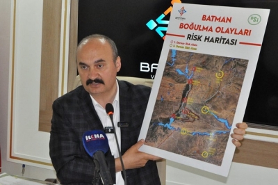 “Boğulmada en riskli bölge Batman Çayı”