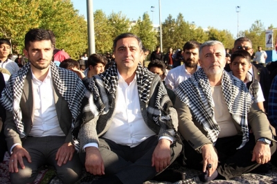 “BUGÜN GAZZE İÇİN VE TÜM MAZLUMLAR İÇİN İÇİMİZ YANIYOR”