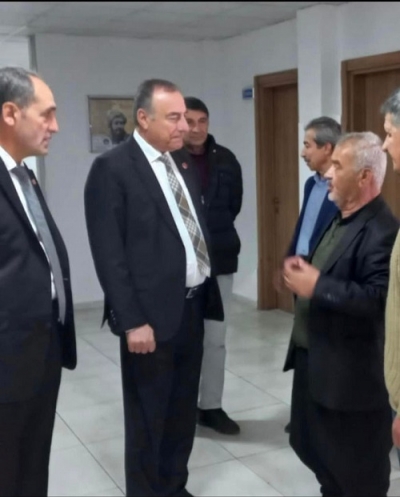 CHP Batman il örgütü depremzedeleri ziyaret etti