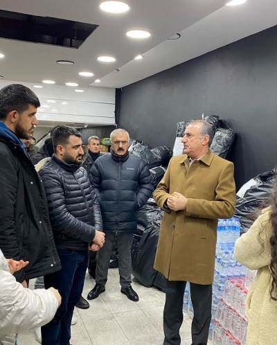CHP'DEN DEPREM BÖLGESİNE YARDIM