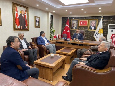 Çiftçi, Özdemir ile Sanayii Siteleri İçin Görüştü