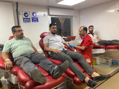 ÇUKUBİRLİK  ÜYELERİ KAN VERDİ…