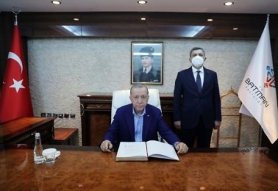 Cumhurbaşkanı Erdoğan’dan valilik ziyareti