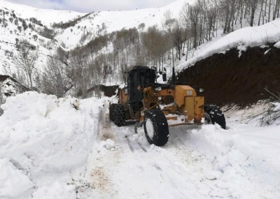 Dağ köyleri ulaşıma açıldı