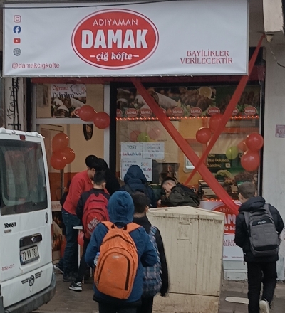 Damak çiğköfte 400 bayiye ulaştı