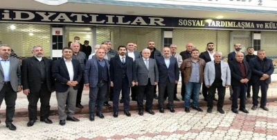 DEVA PARTİSİNDEN MİDYATLILAR DERNEĞİNE ZİYARET