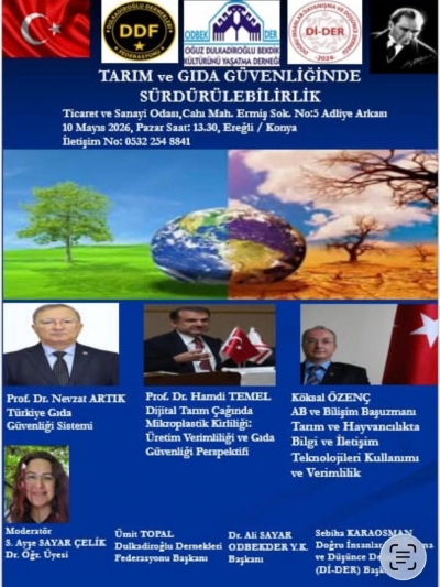 Dİ-DER’den Tarımda Sürdürülebilirlik Hamlesi
