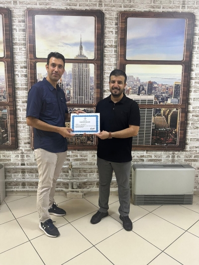 Doç. Dr. Reşat Arıca’ya Proje Kültürüne Katkı Ödülü