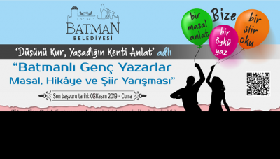 EDEBİYAT YARIŞMASINA BAŞVURULAR 1 HAFTA UZATILDI