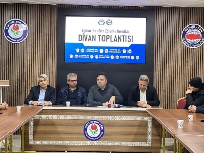 EĞİTİM-BİR-SEN ZORUNLU KURULLAR DİVAN TOPLANTISI YAPTI